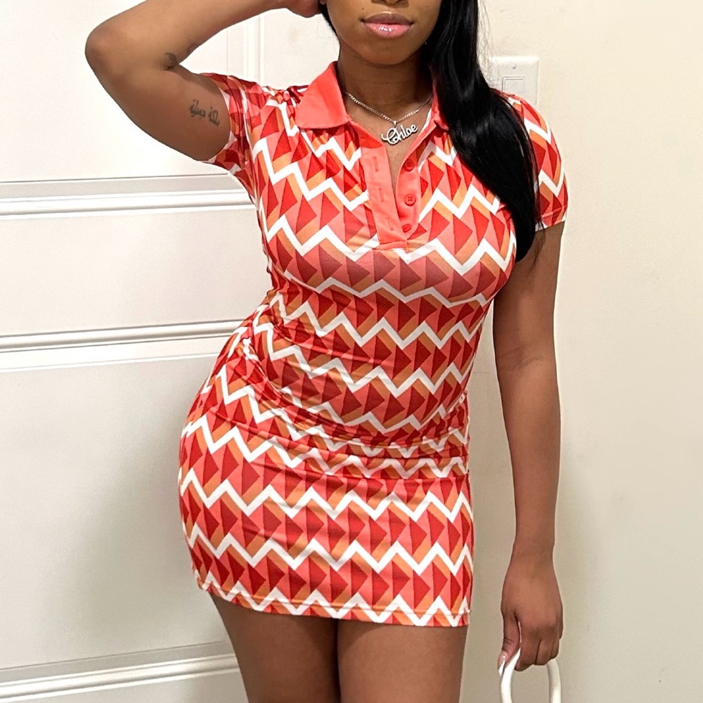 Feeling peachy dress